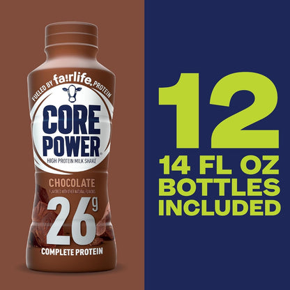 Core Power High Protein Shakes (12 Pack)